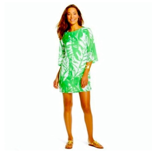 LILLY PULITZER for TARGET Satin Trapeze DRESS *Boom Boom Print* - Picture 2 of 12
